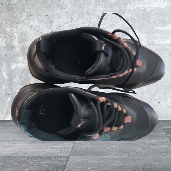 Puma Thunder Electric Sneakers Rose Gold Black Size 9 - Picture 4 of 15